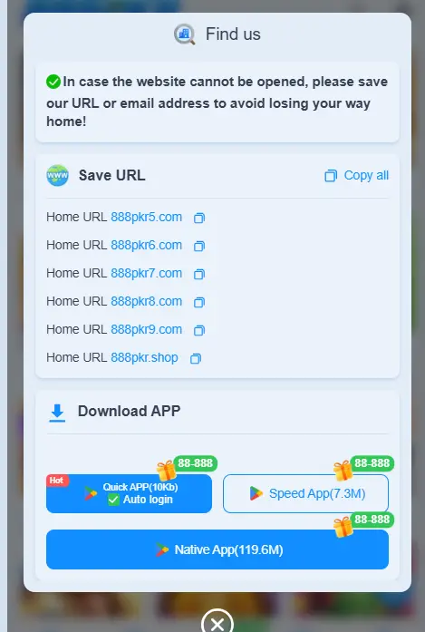 888PK Game APK